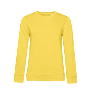 Felpa Organic 280 donna giallo / XS - personalizzabile con logo