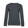 Felpa Organic 280 donna grigio / XS - personalizzabile con logo