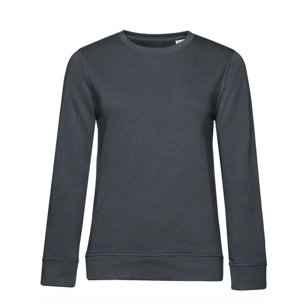 Felpa Organic 280 donna grigio / XS - personalizzabile con logo