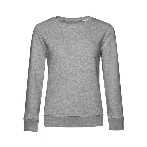 Felpa Organic 280 donna heather grey / XS - personalizzabile con logo