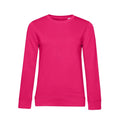 Felpa Organic 280 donna rosa / XS - personalizzabile con logo