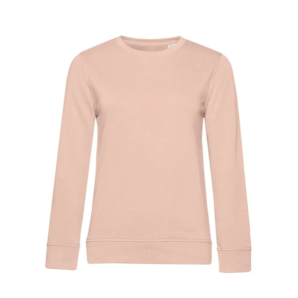 Felpa Organic 280 donna soft rose / XS - personalizzabile con logo