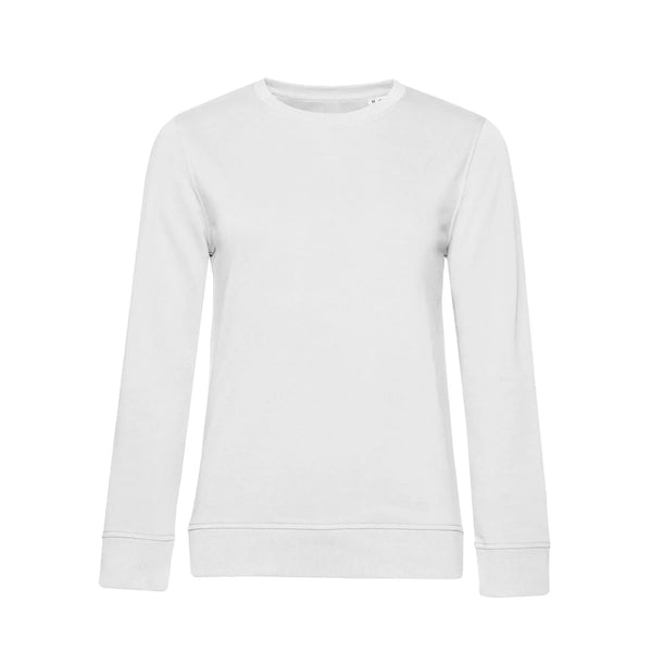 Felpa Organic 280 donna white / XS - personalizzabile con logo
