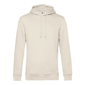 Felpa Organic con cappuccio bianco / XS - personalizzabile con logo