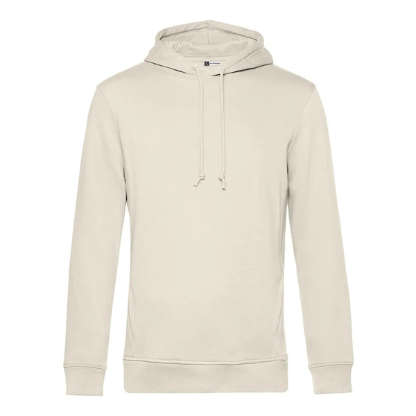 Felpa Organic con cappuccio bianco / XS - personalizzabile con logo