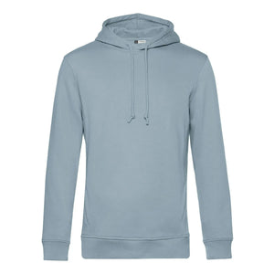 Felpa Organic con cappuccio blu / XS - personalizzabile con logo