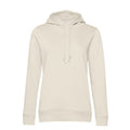 Felpa Organic con cappuccio donna bianco / XS - personalizzabile con logo