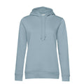 Felpa Organic con cappuccio donna blu / XS - personalizzabile con logo