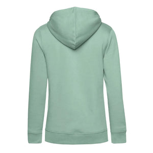 Felpa Organic con cappuccio donna - personalizzabile con logo