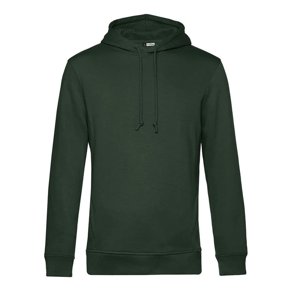 Felpa Organic con cappuccio forest green / XS - personalizzabile con logo