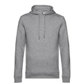 Felpa Organic con cappuccio heather grey / XS - personalizzabile con logo