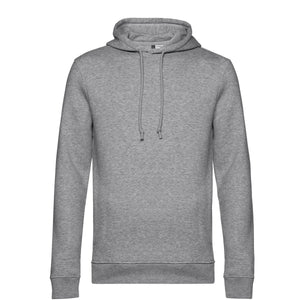 Felpa Organic con cappuccio heather grey / XS - personalizzabile con logo
