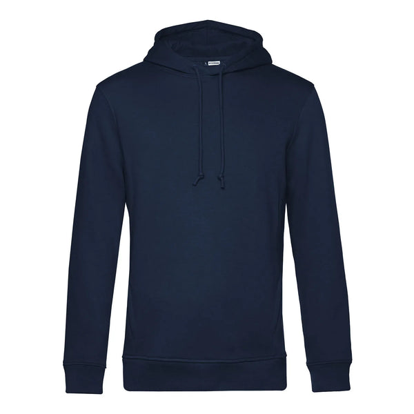 Felpa Organic con cappuccio navy blue / XS - personalizzabile con logo