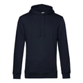 Felpa Organic con cappuccio navy / XS - personalizzabile con logo