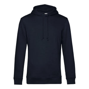 Felpa Organic con cappuccio navy / XS - personalizzabile con logo