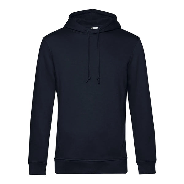 Felpa Organic con cappuccio navy / XS - personalizzabile con logo