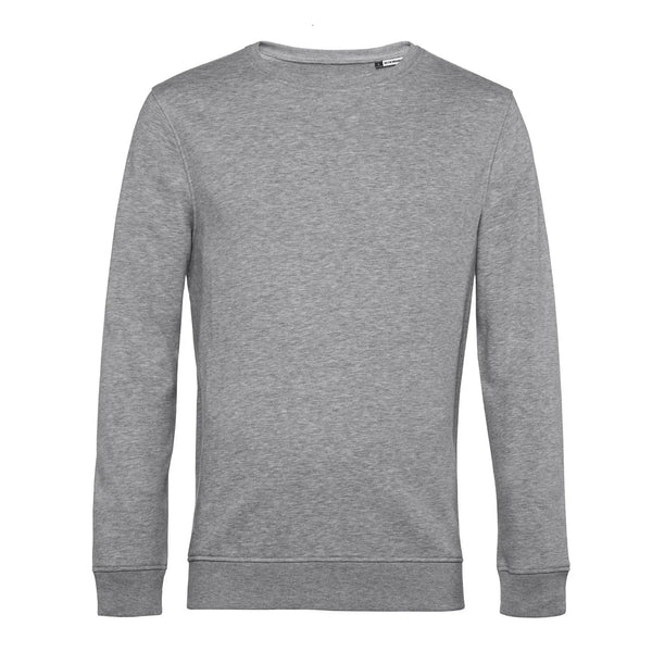 Felpa Organic E280 heather grey / XS - personalizzabile con logo