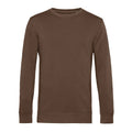 Felpa Organic E280 marrone / XS - personalizzabile con logo