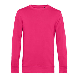 Felpa Organic E280 rosa / XS - personalizzabile con logo