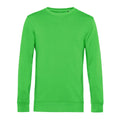 Felpa Organic E280 verde / XS - personalizzabile con logo
