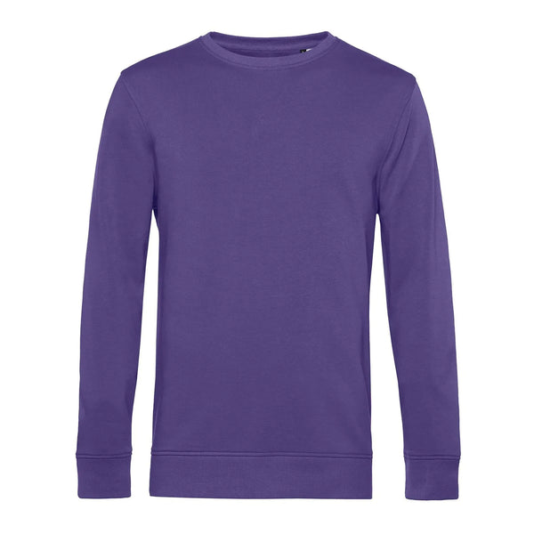 Felpa Organic E280 viola / XS - personalizzabile con logo