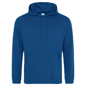 Felpa Organic Hoodie blu / XS - personalizzabile con logo