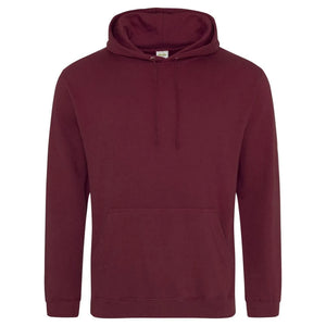 Felpa Organic Hoodie bordeaux / XS - personalizzabile con logo