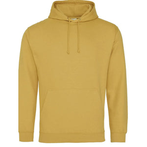 Felpa Organic Hoodie giallo / XS - personalizzabile con logo