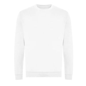 Felpa Organic Sweat bianco / XS - personalizzabile con logo