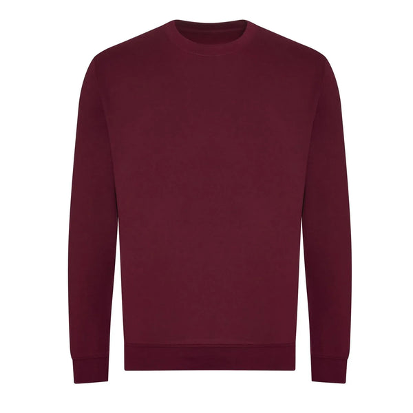 Felpa Organic Sweat bordeaux / XS - personalizzabile con logo