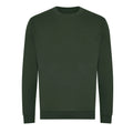 Felpa Organic Sweat verde / XS - personalizzabile con logo