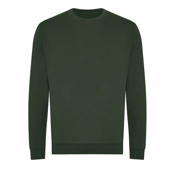 Felpa Organic Sweat verde / XS - personalizzabile con logo