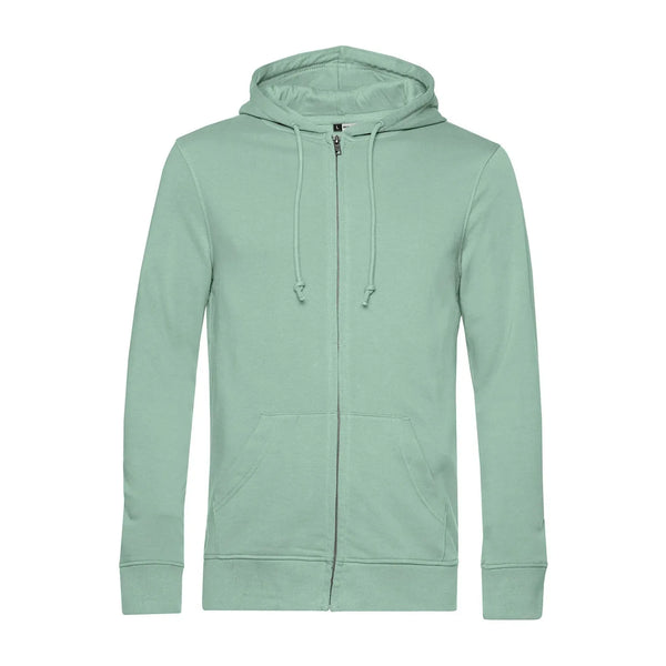 Felpa Organic Zip beige / XS - personalizzabile con logo