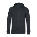 Felpa Organic Zip grigio / XS - personalizzabile con logo