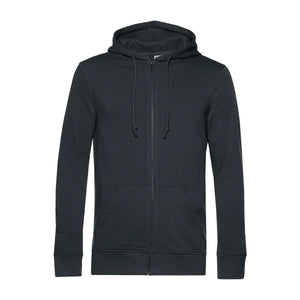 Felpa Organic Zip grigio / XS - personalizzabile con logo
