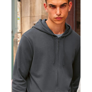 Felpa Organic Zip - personalizzabile con logo