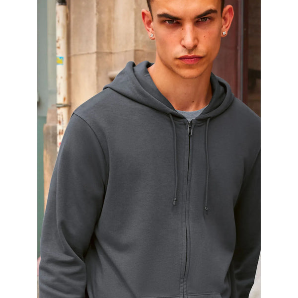 Felpa Organic Zip - personalizzabile con logo