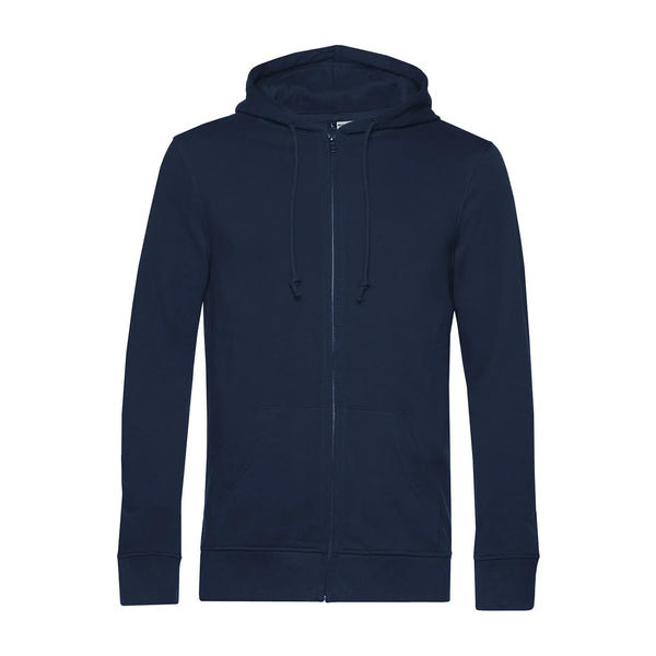 Felpa Organic Zip navy blue / XS - personalizzabile con logo