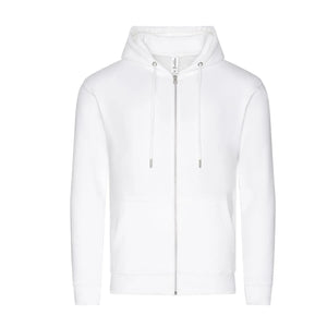 Felpa Organic Zoodie bianco / XS - personalizzabile con logo