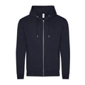 Felpa Organic Zoodie blu / XS - personalizzabile con logo