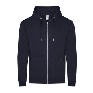 Felpa Organic Zoodie blu / XS - personalizzabile con logo