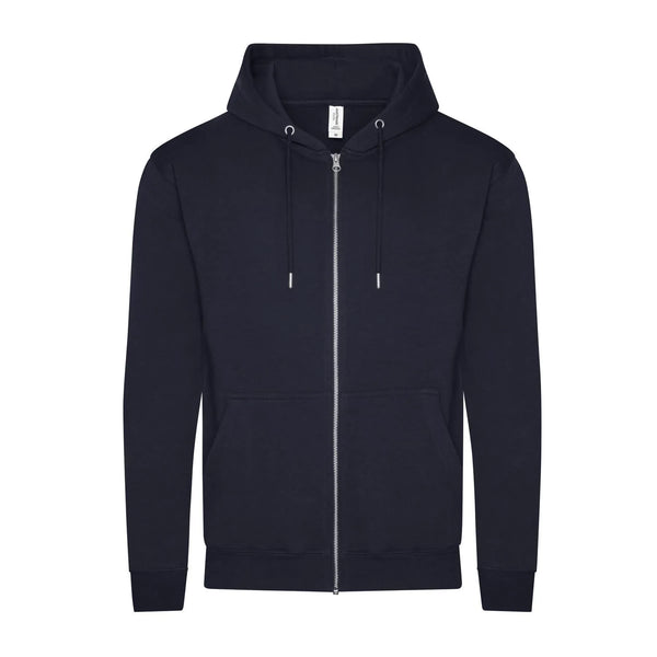 Felpa Organic Zoodie blu / XS - personalizzabile con logo