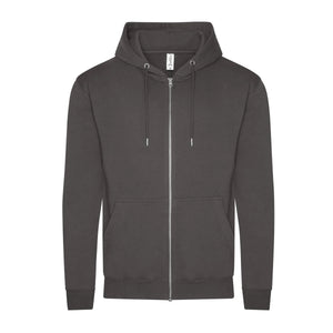 Felpa Organic Zoodie grigio / XS - personalizzabile con logo