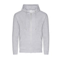Felpa Organic Zoodie heather grey / XS - personalizzabile con logo