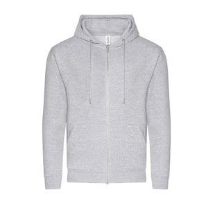 Felpa Organic Zoodie heather grey / XS - personalizzabile con logo