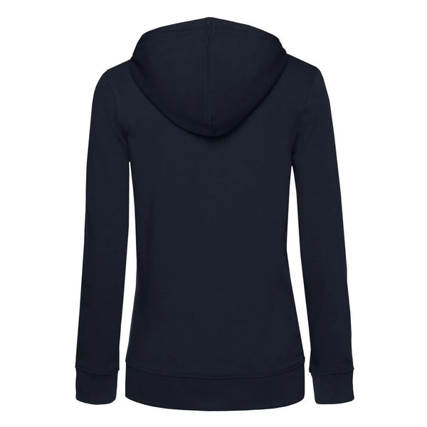 Felpa Organica Zip donna - personalizzabile con logo