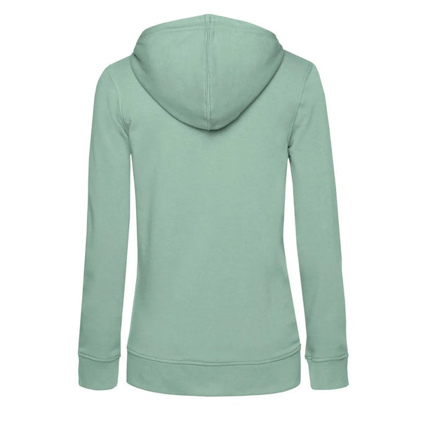 Felpa Organica Zip donna - personalizzabile con logo
