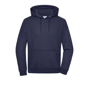 Felpa Oversized  cappuccio Unisex blu / XXS - personalizzabile con logo