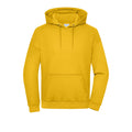 Felpa Oversized  cappuccio Unisex giallo / XXS - personalizzabile con logo