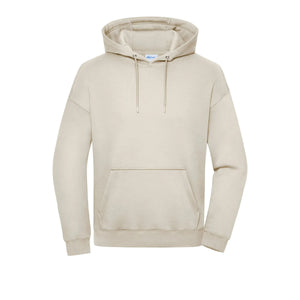 Felpa Oversized  cappuccio Unisex marrone / XXS - personalizzabile con logo